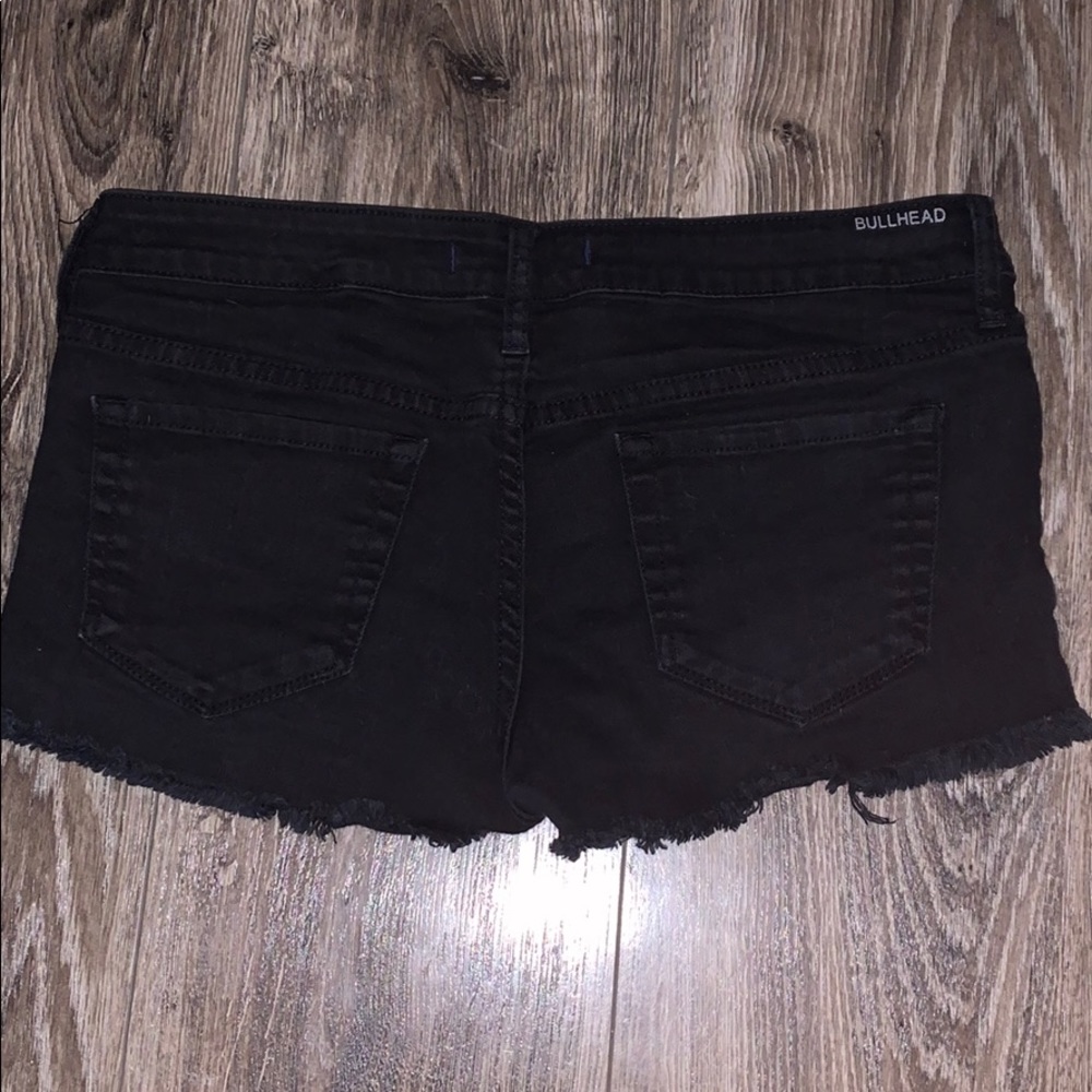 Bullhead Shorts Stretch Black Sz 9